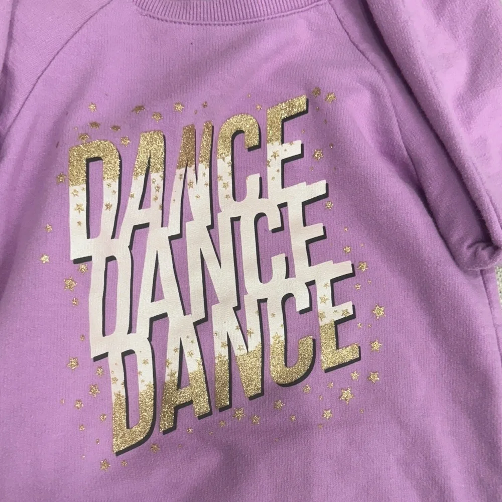 Carter’s Kids Graphic reversible sequence and glitter sweaters Navy and Purple
